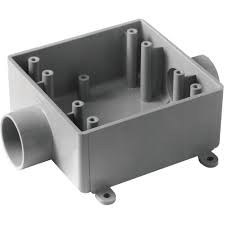 PVC FSCU-2 1/2-3/4-1 IN PVC BOX PVC FSCU-2 1/2-3/4-1 IN PVC BOX